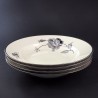 Głębokie talerze Black Rose Kjobenhavns Porcellains Maleri