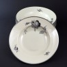 Talerze głębokie małe Black Rose Kjobenhavns Porcellains Maleri