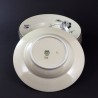 Talerze głębokie małe Black Rose Kjobenhavns Porcellains Maleri