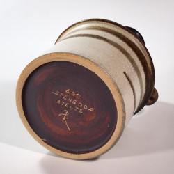 Butelka ceramiczna Bruno Karlsson Eog Stengods Atelje