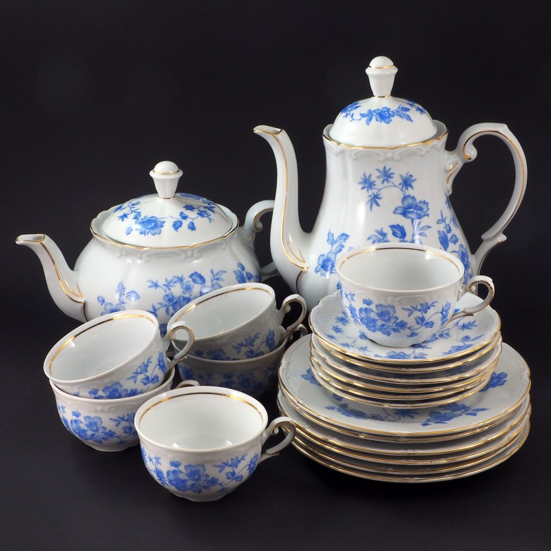 Stary zestaw porcelany Triptis V.E.B.