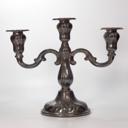 Posrebrzany kandelabr Hoka