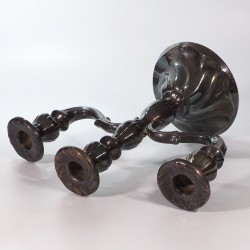 Posrebrzany świecznik kandelabr JUWEL