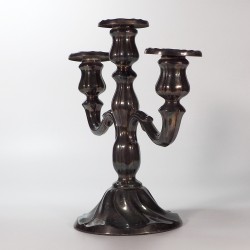 Posrebrzany świecznik kandelabr JUWEL