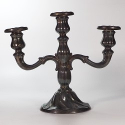 Posrebrzany świecznik kandelabr JUWEL