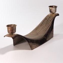 Posrebrzany świecznik WMF S-Collection