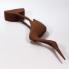 Figurka żurawia teak