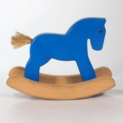 Koń na biegunach, zabawka