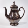 Posrebrzany dzbanek porcelanowy WMF