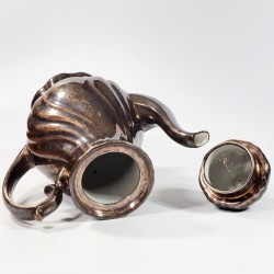 Posrebrzany dzbanek porcelanowy WMF