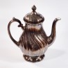Posrebrzany dzbanek porcelanowy WMF