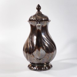 Posrebrzany dzbanek porcelanowy WMF