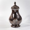 Posrebrzany dzbanek porcelanowy WMF