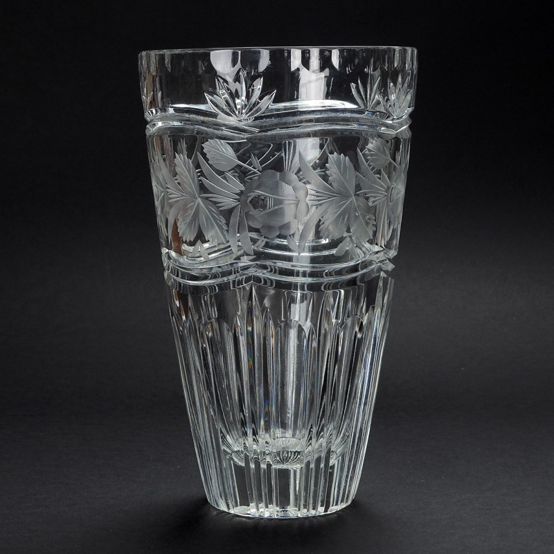 Kryształowy wazon