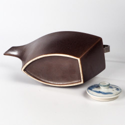 Kamionkowy ceramiczny dzbanek czajniczek imbryk do parzenia