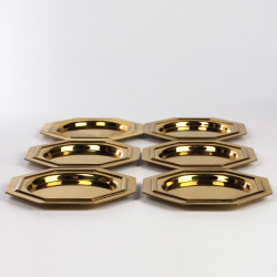 Metalowe podkładki pod szklanki kieliszki