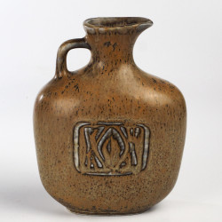 Ceramiczne wazon Alphabet Gunnar Nylund Rorstrand Szwecja