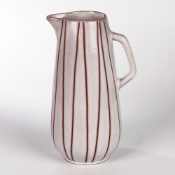 Ceramiczny dzbanek wazon Majolika Hans Welling Gerda Heuckeroth Ruscha Germany