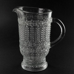 Szklany dzbanek Adolf Matura Sklo Union Czechy