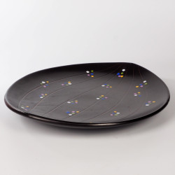 Ceramiczny talerz patera Poang Hjordis Oldfors Upsala Ekeby Mid Century