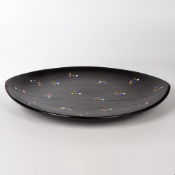 Ceramiczny talerz patera Poang Hjordis Oldfors Upsala Ekeby Mid Century