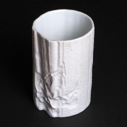 Biały wazon biskwitowy nieszkliwiony Hutschenreuther