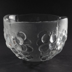Duża kryształowa misa Grape Kosta Boda design Ann Wärff,
