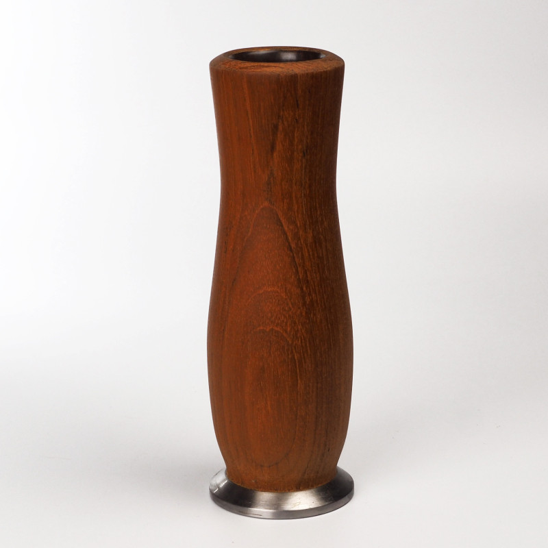 Teakowy wazon Danish Design