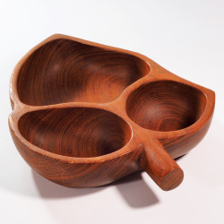 Teakowa patera liść