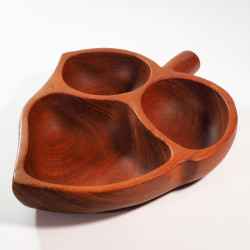 Teakowa patera liść