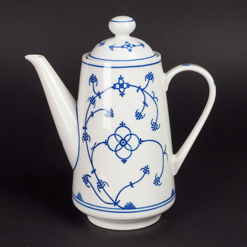 Porcelanowy dzbanek do kawy Indisch blau Jager Eisenberg Blue Onion