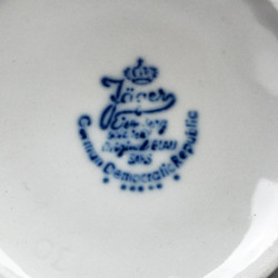 Porcelanowy dzbanek do kawy Indisch blau Jager Eisenberg Blue Onion