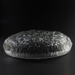 Duża kryształowa patera Lunaria Tapio Wirkkala Iittala