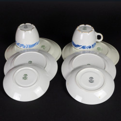 Filiżanki talerzyki Gustavsberg.