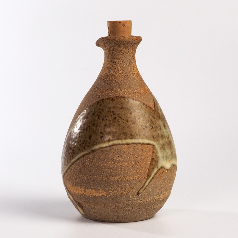 Ceramiczna butelka Tokkuri na sake Terry Davies Cooper Pottery