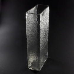 Szklany wazon Ice-Bark