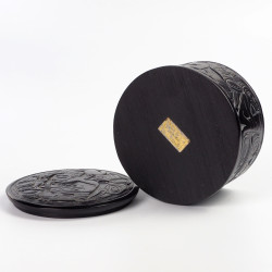 Pudełko puzderko z wieczkiem szkatuła Boma Canada Inuit Spirit