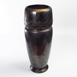 Secesyjny posrebrzany wazon Eneret Astral Denmark