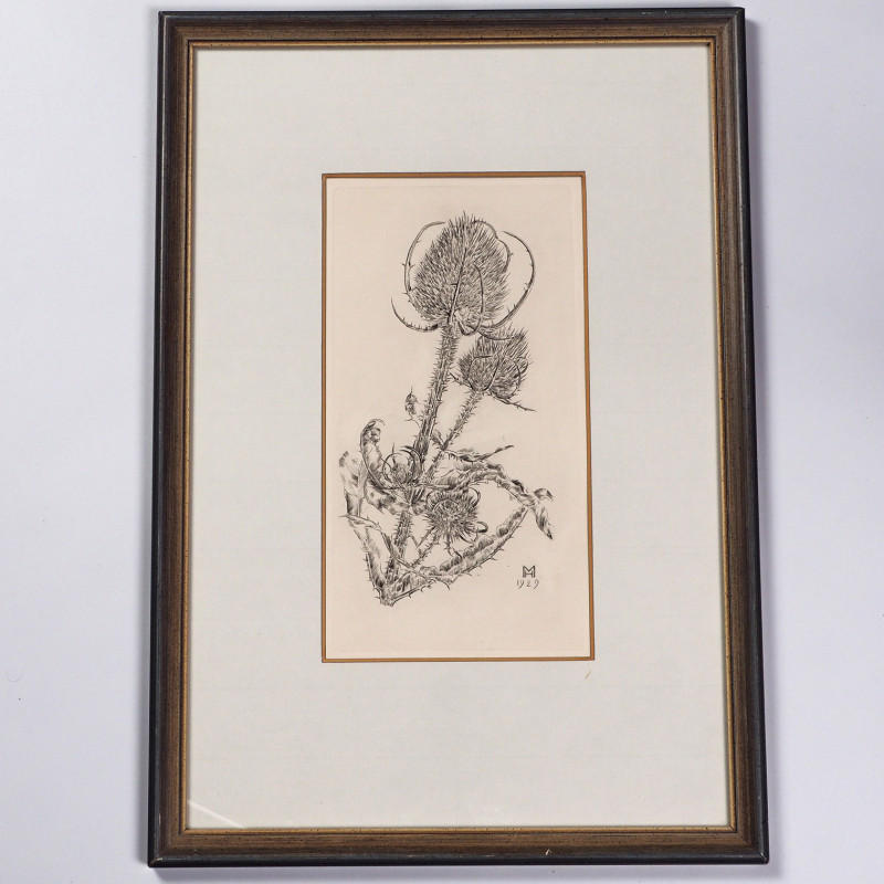 Grafika litografia Osty Herbert Molwitz
