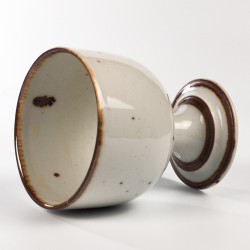 Ceramiczna kielich cukiernica Brown Mist Dansk Niels Refsgaard