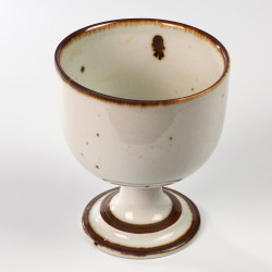 Ceramiczna kielich cukiernica Brown Mist Dansk Niels Refsgaard