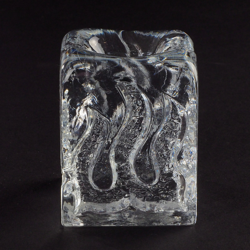 Przyisk do papieru świecznik Kurt Wokan Ingrid Glass