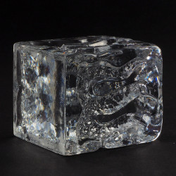 Przyisk do papieru świecznik Kurt Wokan Ingrid Glass