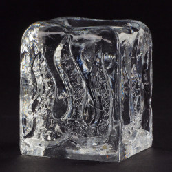 Przyisk do papieru świecznik Kurt Wokan Ingrid Glass