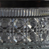 Duża kryształowa misa Ice-Bark Walther Glas