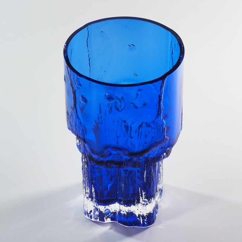 Kryształowy wazon kobalt