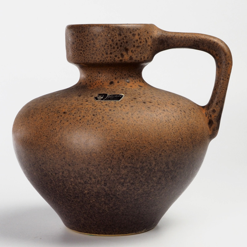 Ceramiczny wazon Johann i Grete Breu Silberdistel Fayencen