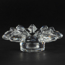 Kryształowy świecznik Krinolin Goran Warff Kosta Boda