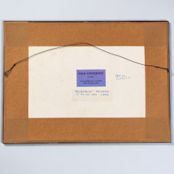 Serigrafia Rund skalle Olle Lindqvist