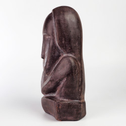 Rzeźba figura ceramiczne popiersie kobiety